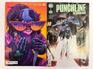 PUNCHLINE GOTHAM GAME #2  1:25 DAN HIPP + CVR A DC COMICS NM IN-HAND PROSHIPPER