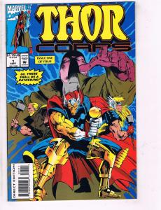 Lot Of 4 Thor Marvel Comic Book # 1 2 3 4 Super Heroes TW33