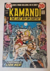 DC Comics KAMANDI: THE LAST BOY ON EARTH #6 Jack Kirby- Bronze Age- 1973-FN