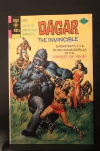 Dagar the Invincible #12 (1975) High-Grade NM- or better! Battles Gorilla Cover!