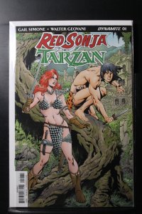 Red Sonja/Tarzan #1 C Cover (2018)