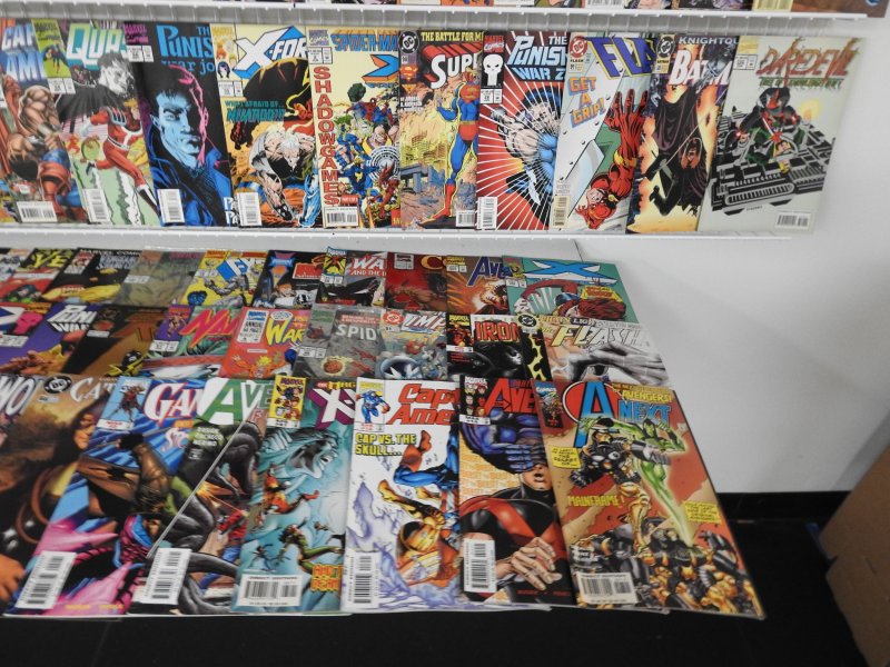 Huge Lot 170+ Comics W/ Gambit, Batman, Silver Surfer+ Avg Fine- Condition!