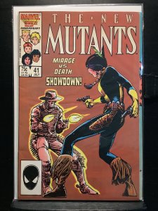 The New Mutants #41 Newsstand Edition (1986)