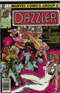 Marvel Comics! Dazzler!Issue 2!