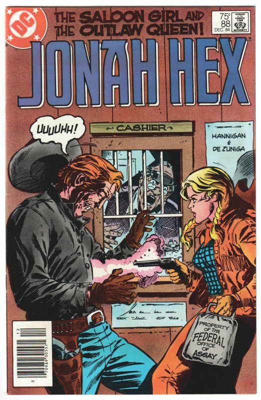 Jonah Hex #88 (1984) Mark Jeweler Variant