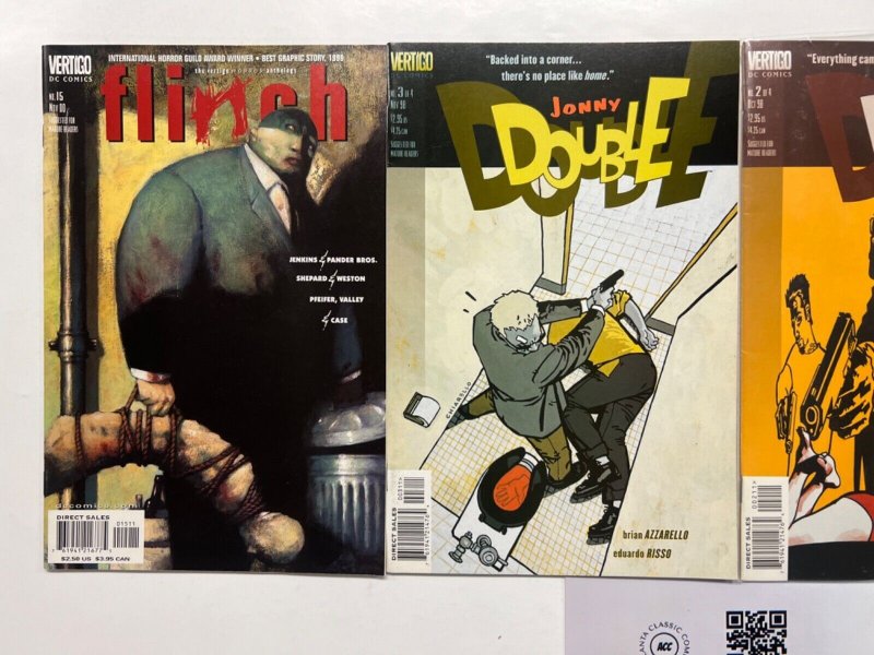4 DC Comics The Filth # 7 15 + Johnny Double # 2 3 Superman Batman Robin 27 JS43