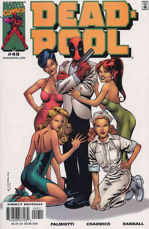 Deadpool #49 VF ; Marvel | James Bond Tribute