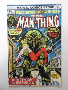 Man-Thing #22 (1975) VG Condition!