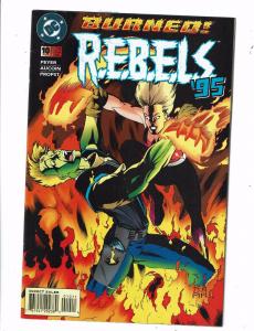 Lot of 6 REBELS '94 DC Comic Books #0 1 2 3 4 10 BH46