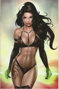 Scorpiana # 1 Keith Garvey Virgin Variant Cover Kickstarter Edition !!! NM