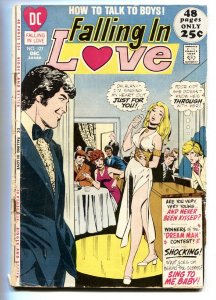 FALLING IN LOVE #127 g/vg Singer cover 1971-DC ROMANCE COMIC