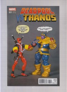 Deadpool vs. Thanos #1 (9.0/9.2) 2015 Action Figure Variant