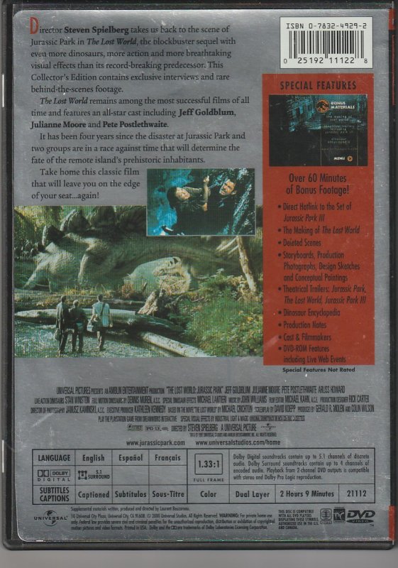 Jurassic Park - Trilogy [Alemania] [DVD]