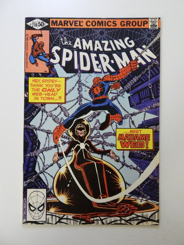 The Amazing Spider-Man #210 (1980) 1st appearance of Madame Web FN/VF condition