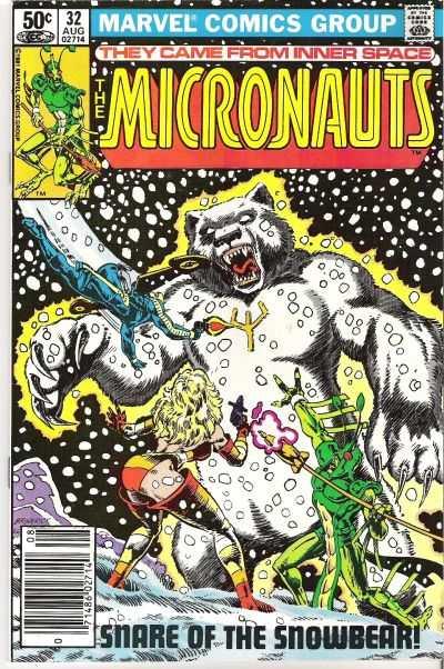 Micronauts (1979 series) #32, VF- (Stock photo)