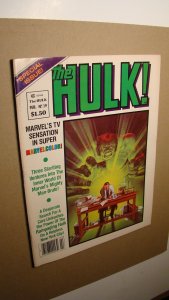 RAMPAGING HULK 19 *SOLID* HERB TRIMPE ALCALA ART MARVEL COMIC MAGAZINE 1981