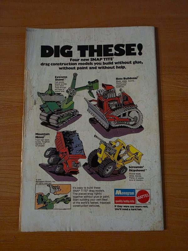 Weird War Tales #7 ~ VERY GOOD VG ~ 1972 DC Comics