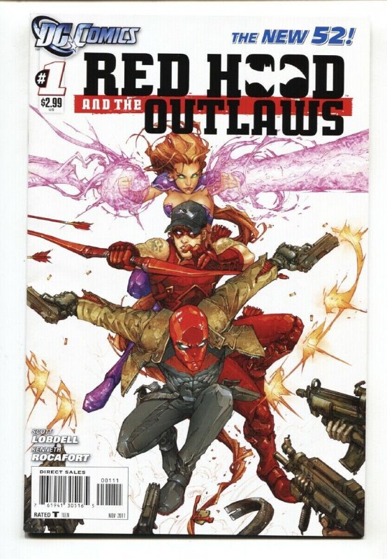 Red Hood and the Outlaws #1 2011-DC New 52-Comic book NM-
