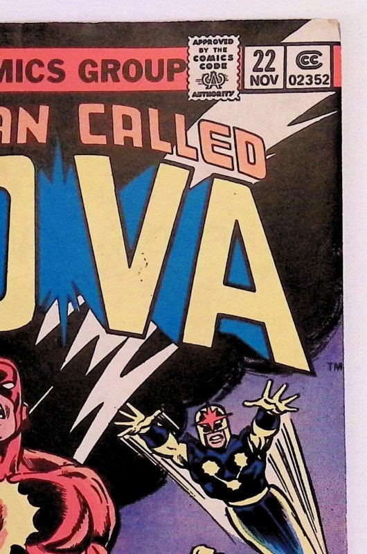 Nova 22 1st Appearance of The Comet Richard Rider Marvel Comics MCU