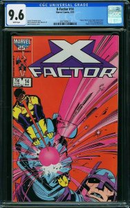 X-Factor #14 (1987) CGC 9.6 NM+