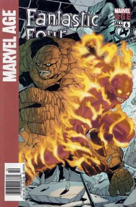 Marvel Age Fantastic Four #6 (Newsstand) FN ; Marvel | All Ages