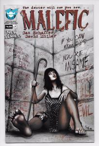 Malefic #1 Schaffer / Miller (Devils Due / 1First Comics, 2017) New/Unread VF/NM