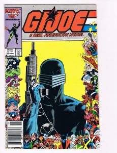 G.I. Joe # 53 Marvel Comic Books Awesome Issue Snake Eyes Cobra Scarlet WOW! S31