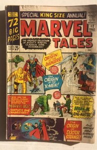 Marvel Tales #2 (1965)Origin reprints-X-men,Avengers&Hulk 3