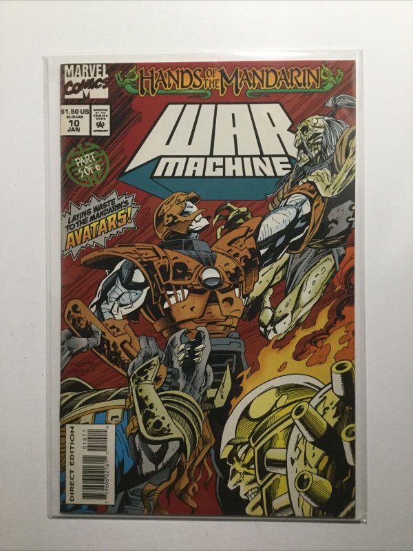 War Machine 10 Near Mint Nm Marvel