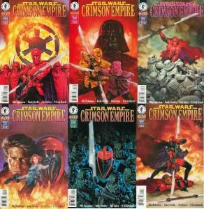 STAR WARS CRIMSON EMPIRE (1997 DH) 1-6  COMPLETE! COMICS BOOK