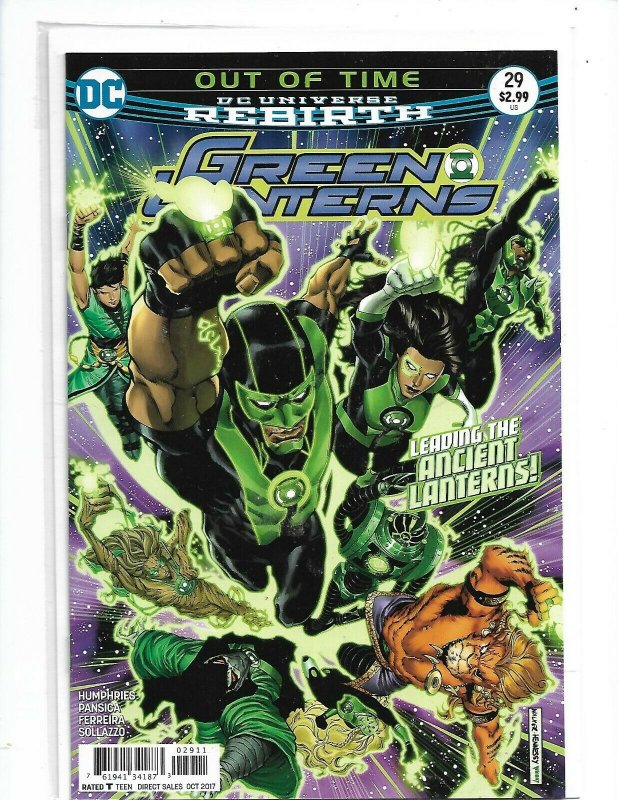 Green Lanterns #29 2016 Rebirth DC Comics NM Uncertified  nw120