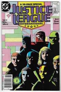 Justice League International #7 Direct Edition (1987)