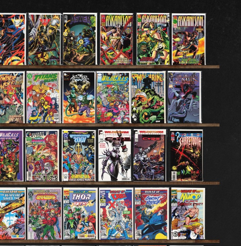 Huge Lot 140+ Comics with What If...?, Will To Power, Wolverine, Thor & More!
