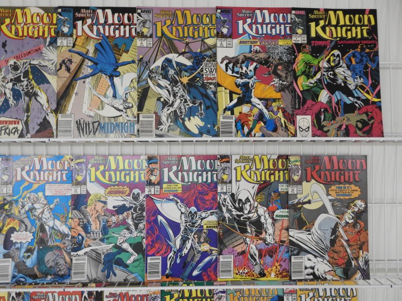 Lot Marc Spectre: Moon Knight #1-34 Solid Run Avg VF-NM Condition!!