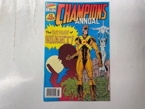 5 Champions HERO comic books #9 10 11 12 Annual #1 3 KM27