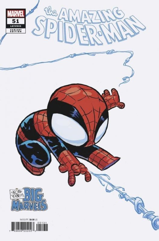 The Amazing Spider-Man #51 Skottie Youngs Big Marvels Cover (2024)