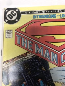 The Man Of Steel(1986) # 2 (VF/NM) Canadian Price Variant • CPV • John Byrne