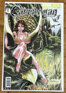 Cavewoman Gangster #3 Black Studios Canvas Lot