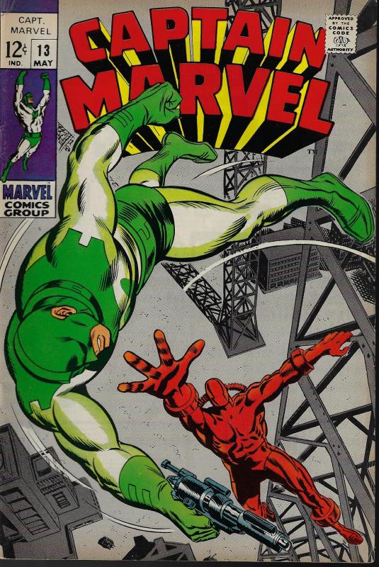 Captain Marvel #13 (Marvel, 1969) F+/VF-