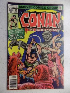 CONAN THE BARBARIAN # 73 MARVEL SAVAGE SWORD FANTASY