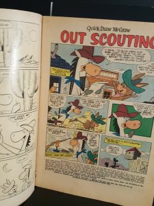 QUICK DRAW MCGRAW #8 (Hanna-Barbera Western Star, Augie Doggie) Dell 1961 Comic