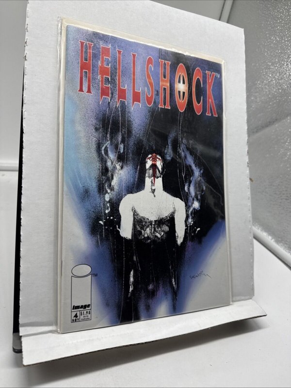 Hellshock #4B Nov. 1994 Image Comics Variant Cover