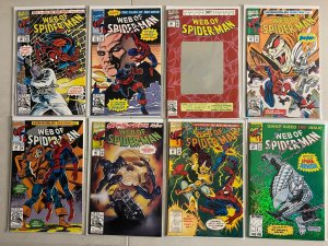 Web Of Spider-Man lot #2-100 + 4 Annuals Marvel (avg 6.0 FN) 52 diff (1985-'93)