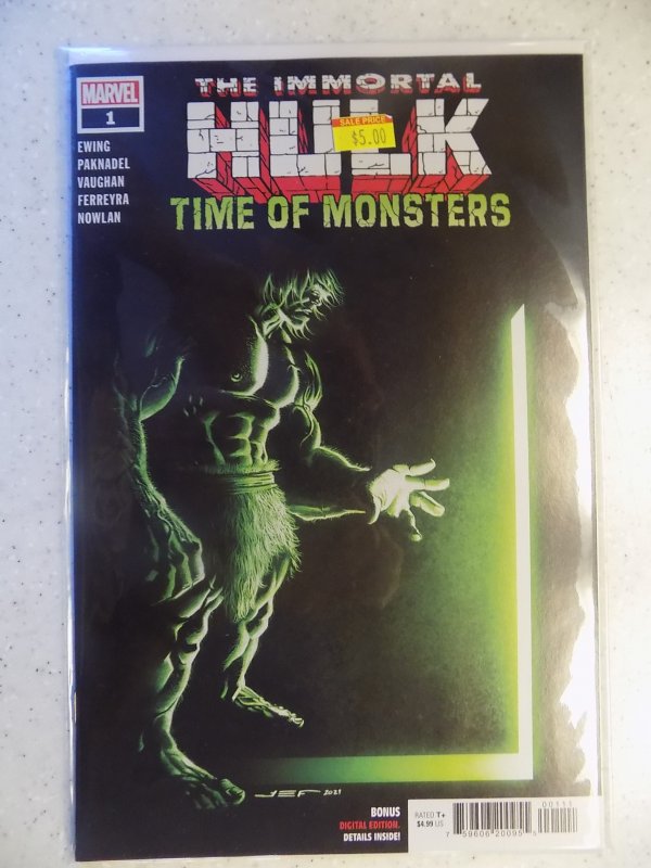 Immortal Hulk: Time of Monsters #1 