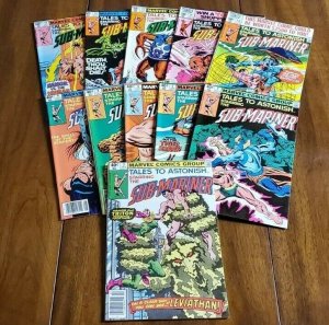 TALES TO ASTONISH (1979 Series) (SUB-MARINER) LOT of 11 for 1 Price VF/NM