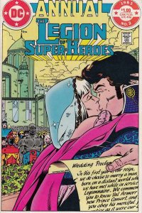 Legion of Super-Heroes (1980 series) Annual #2, VF- (Stock photo)