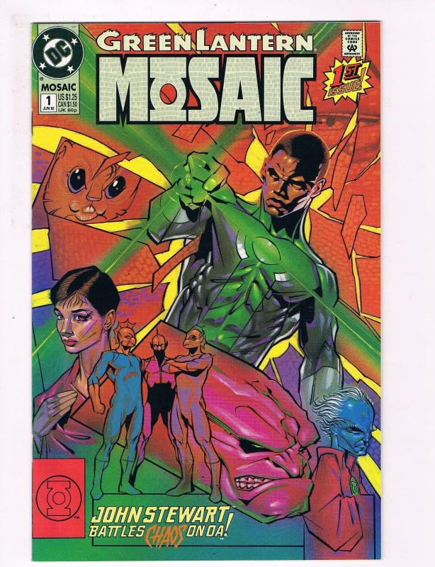 Green Lantern Mosaic # 1 DC Comic Books Awesome Issue Modern Age WOW!!!!!!!! S40