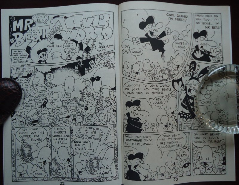 Mr. Beat's Two-Fisted Atomic Action Super Special Signed 1997  Underground