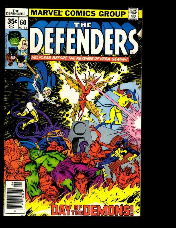 12 Defenders Marvel Comics #59 60 61 62 63 64 65 66 67 68 69 70 Hulk Thor GK15