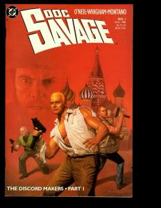 12 Comics Doc Savage # 1 2 3 4 + Discord 1 2 3 5 + Bronze 1 2 3 + Manual 1 JF26